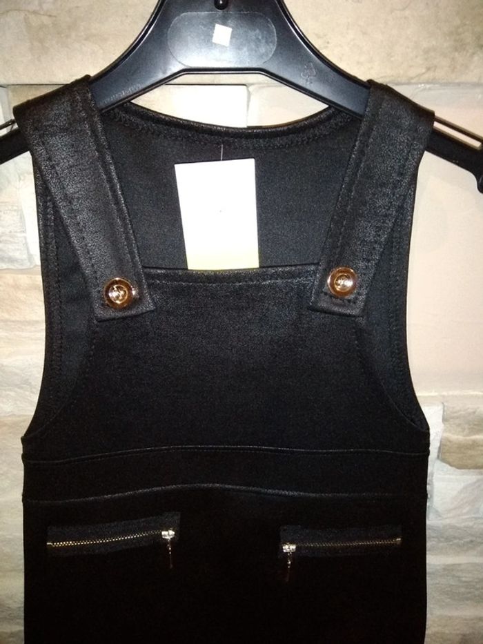 Robe noir imitation cuir neuve 3 ans - photo numéro 3