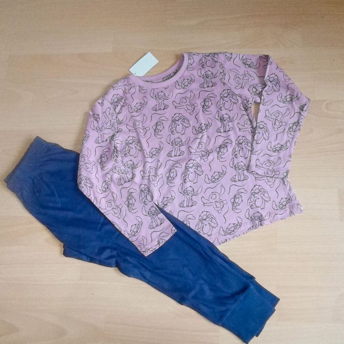 Superbe pyjama coton Stitch 4/5 ans 🌹 Disney classics 🌹 neuf avec étiquette