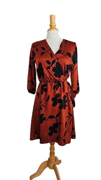 Robe longue Minsk – M – Brique et Noir – État : Excellent