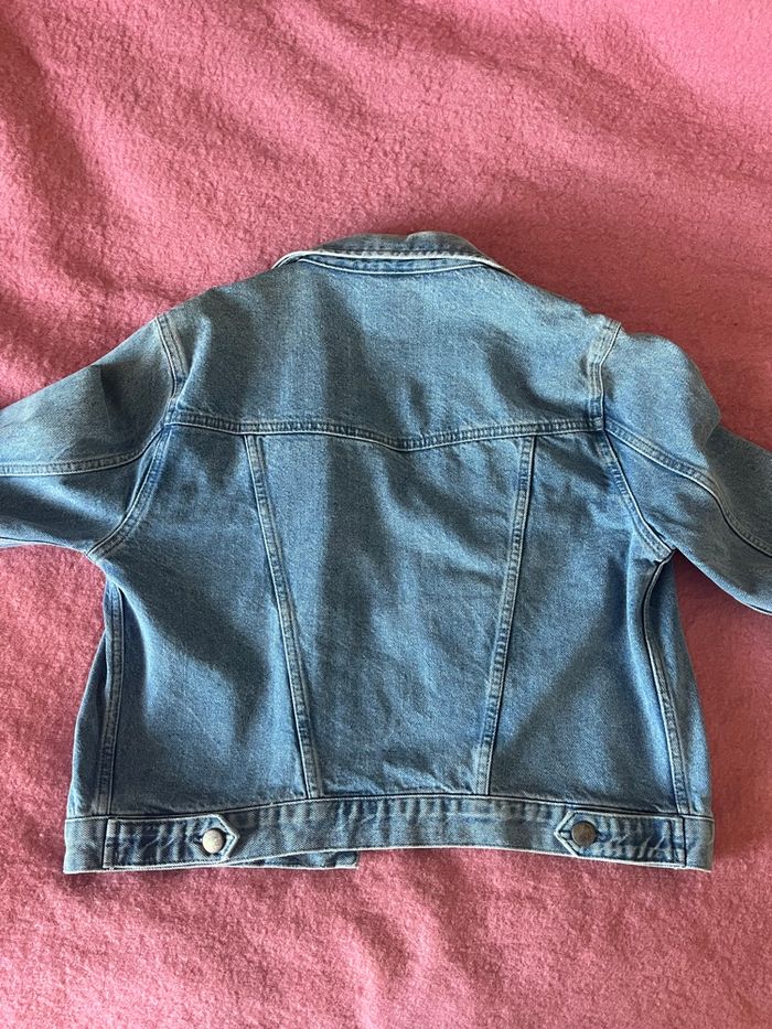 Veste en jean bleu - photo numéro 4