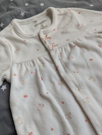 Pyjama velours orchestra 6 mois