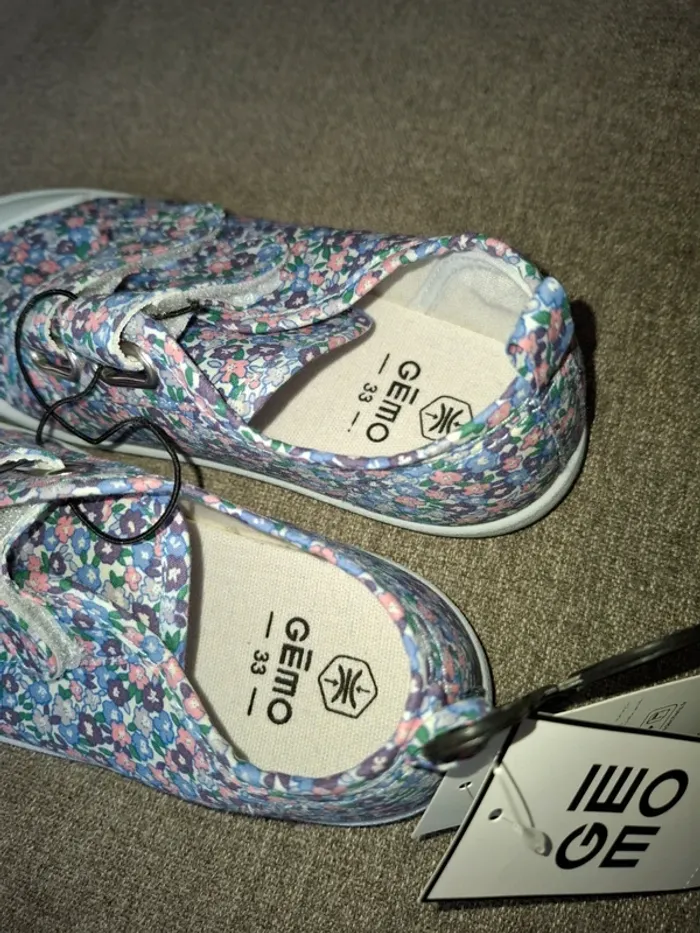 Baskets fille en toile Liberty 33 Gémo - photo numéro 3