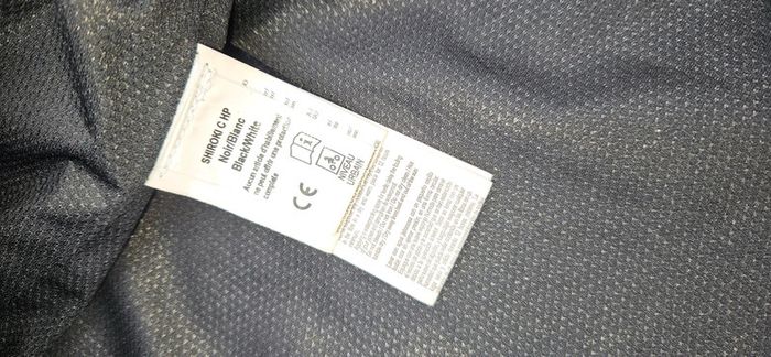 Veste de moto en tissu Ixon Shiroki HP noir / blanc - photo numéro 12