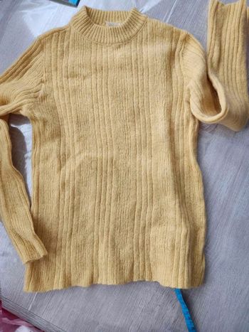 Pull  jaune vintage
