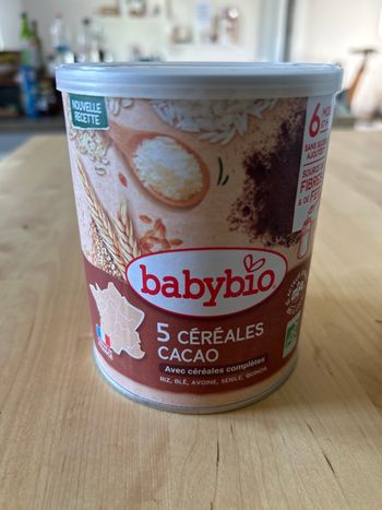 Céréales chocolat babybio