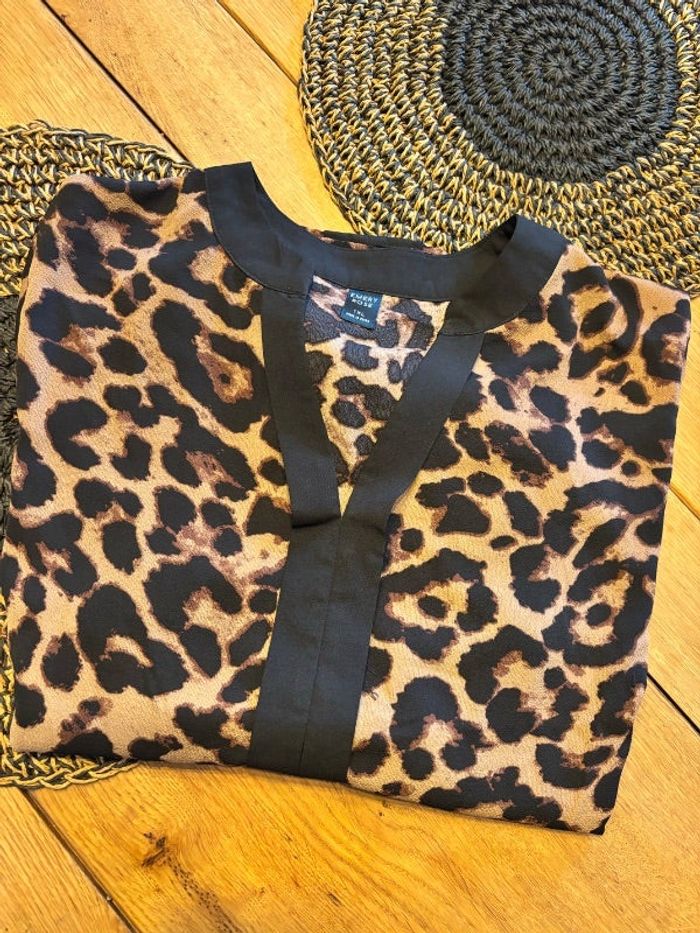 Blouse léopard