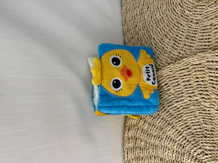 MON LIVRE TISSU A MÂCHOUILLER - PETIT CANARD - photo numéro 5