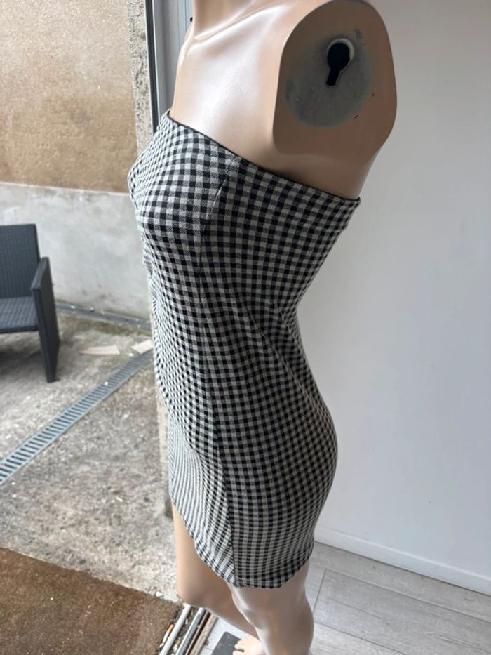 Robe chaussette Zara bustier sans bretelles et sans manches neuve - photo numéro 2