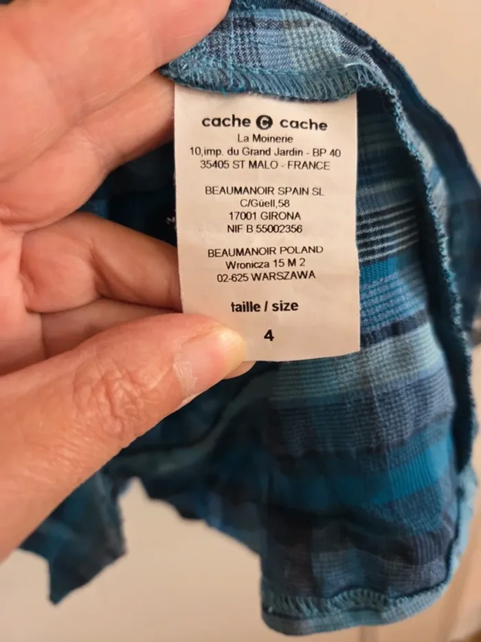 Chemise à carreaux 🌸 XXL - photo numéro 6