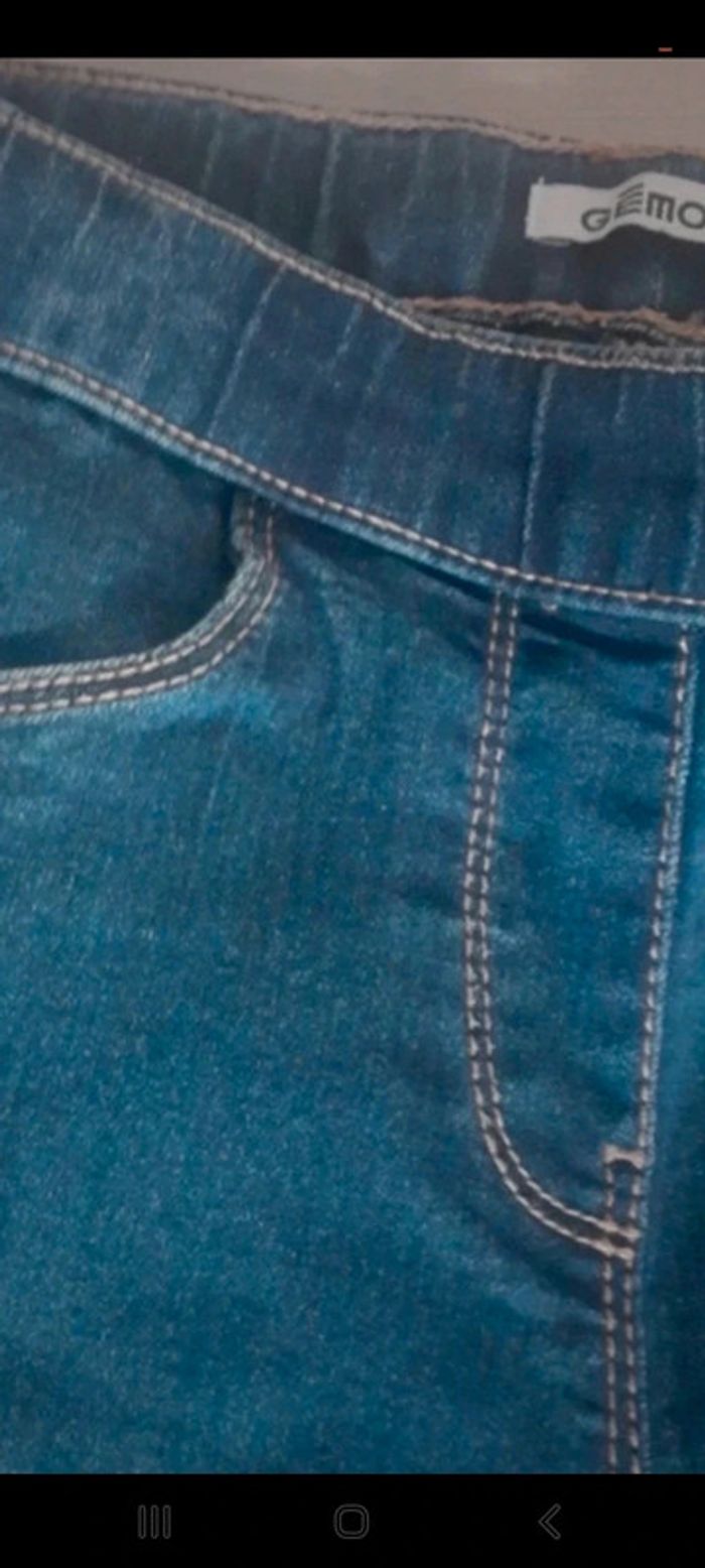 Jean skinny taille élastique 10 ans gémo - photo numéro 3