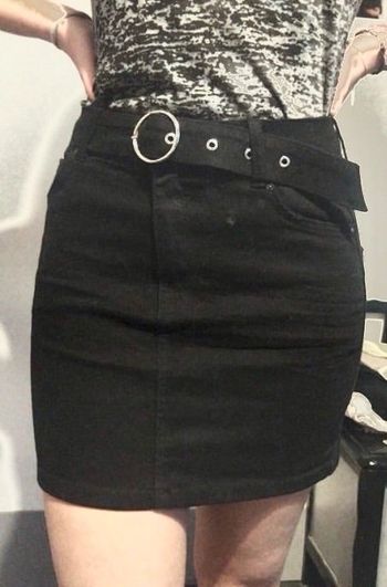 Jupe courte noire