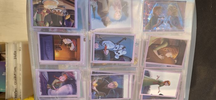 Cartes et stickers de la collection " la reine des neige II " neufs - photo numéro 8