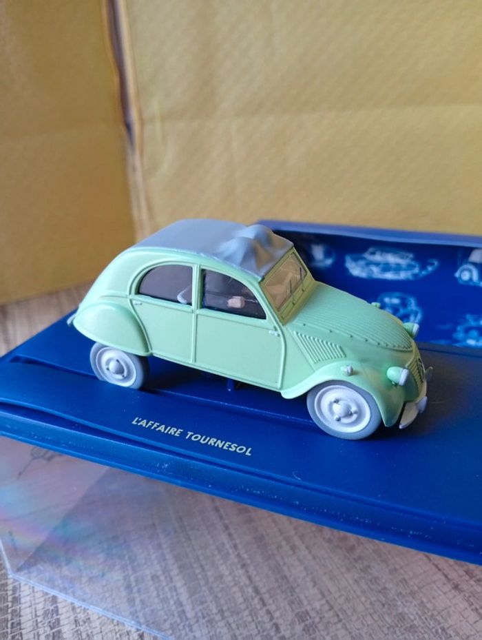 En voiture Tintin L'Affaire tournesol Hergé moulinsart - photo numéro 3