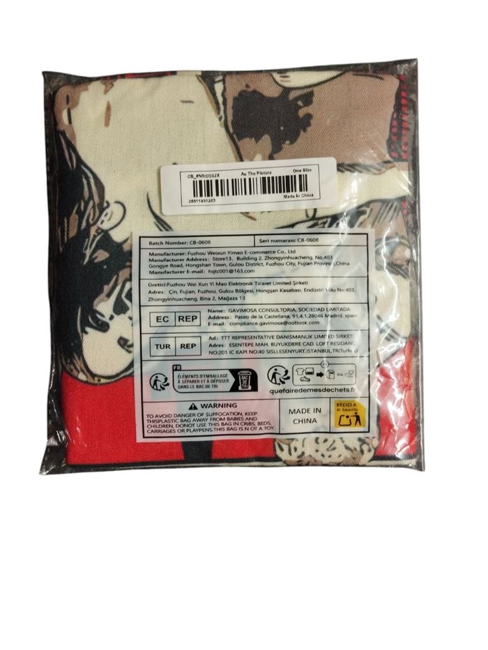 Tote bag Red Hot Chili Peppers - photo numéro 2