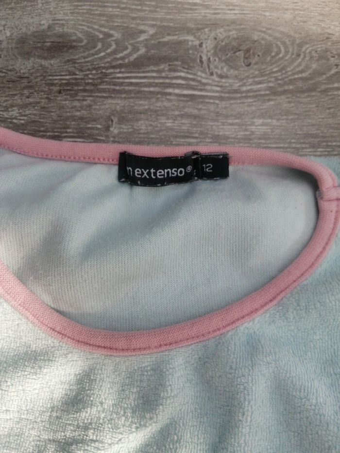 Pyjama velours chat 12A - photo numéro 4