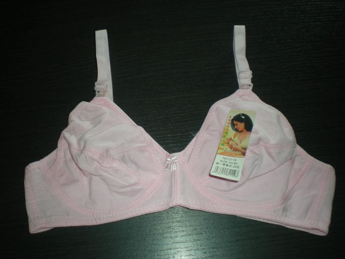 3 Soutien gorge allaitement beige, rose et blanc 90C neuf - photo numéro 9
