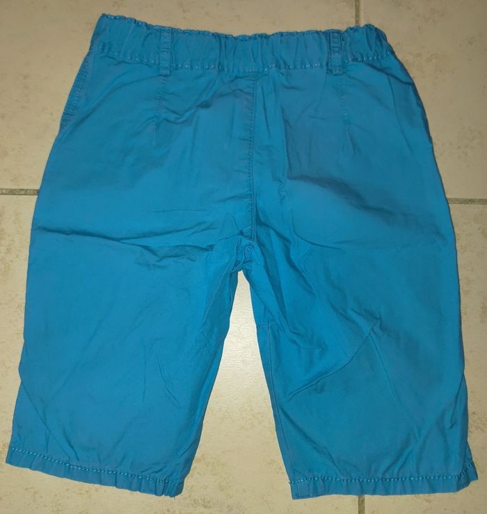🩳 Short bleu garçon 5 ans 🩳 - photo numéro 2