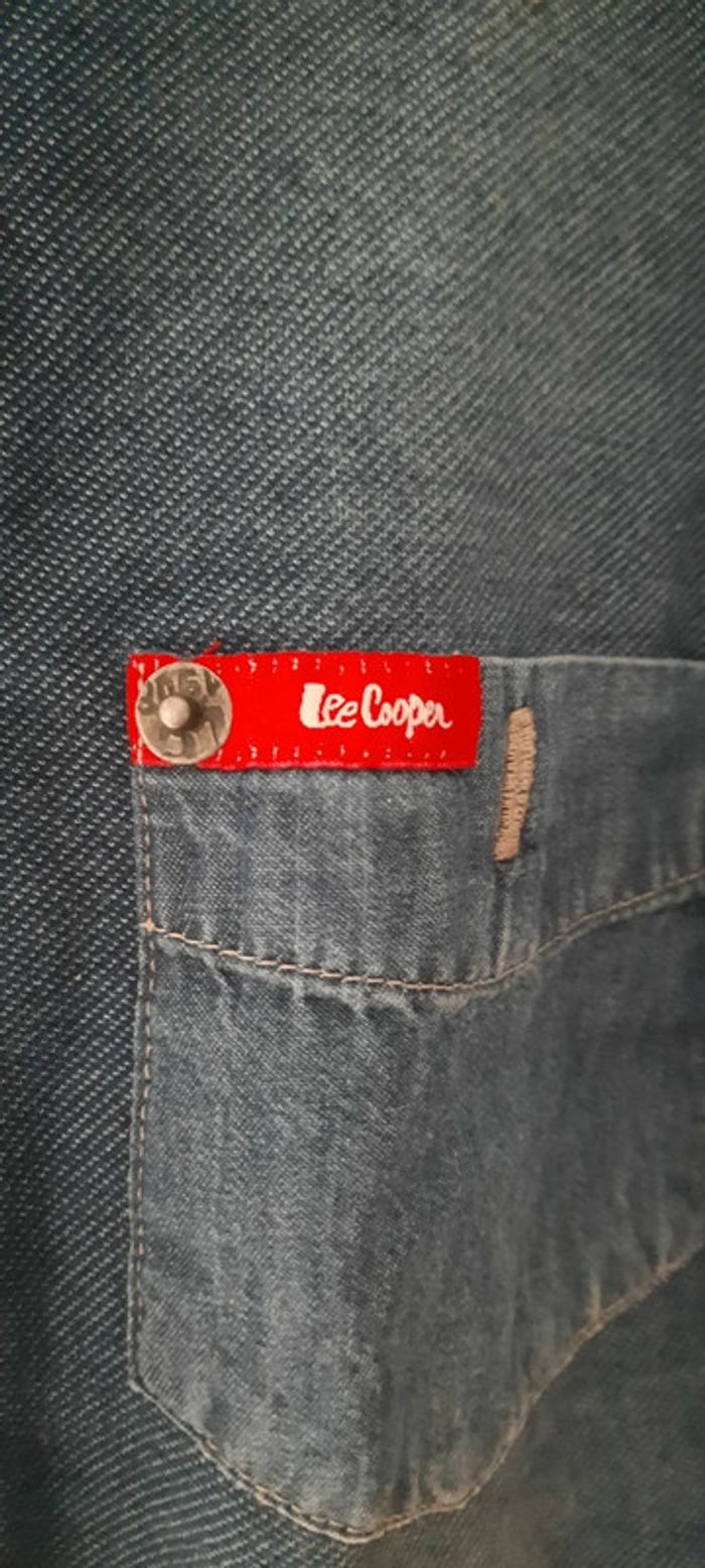 Chemise en jeans garçon Lee Cooper 8 ans - photo numéro 4