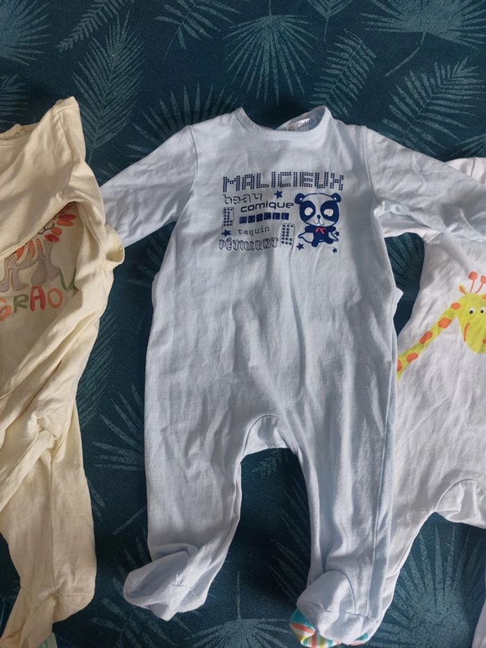 3 pyjamas été 6m kitchoun - photo numéro 6
