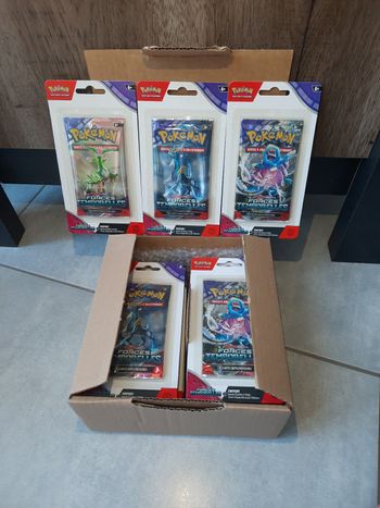 Pokémon - Booster sous blister Forces Temporelles EV05 écarlate et violet neuf scellé fr