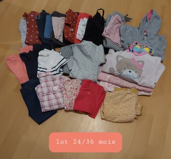 Lot 24/36 mois, 27 articles