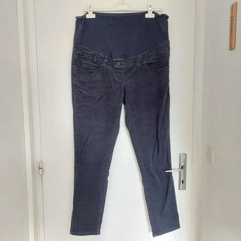 Pantalon de grossesse en velours