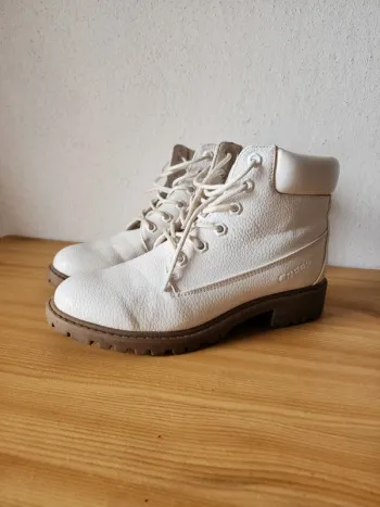 Bottines blanches Creeks T.39