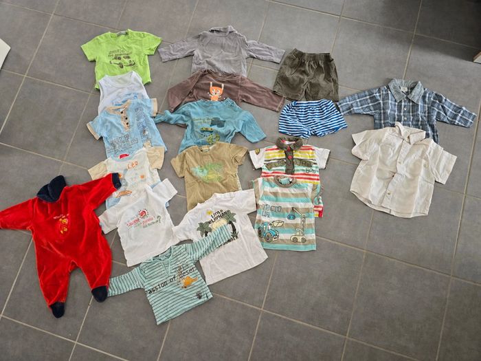 Gros lot vêtements 6 mois
