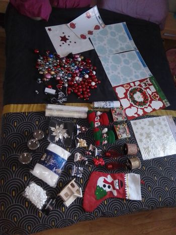 Lot décoration pour sapin