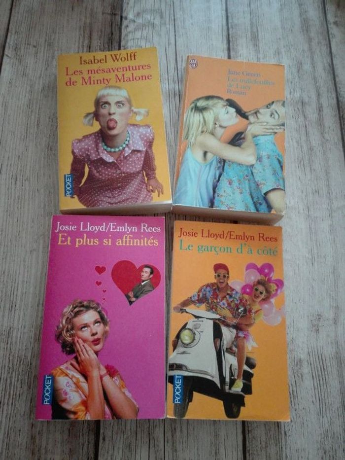 📚Lot de 4 Livres Romance/Comédie📚