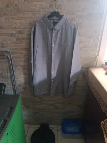 Chemise bleue Kiabi 3XL