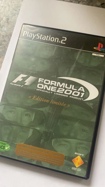 formula One 2001 ps2