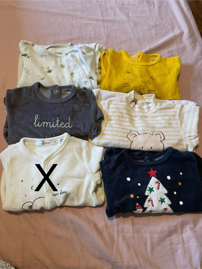 Pyjamas épais 3 mois