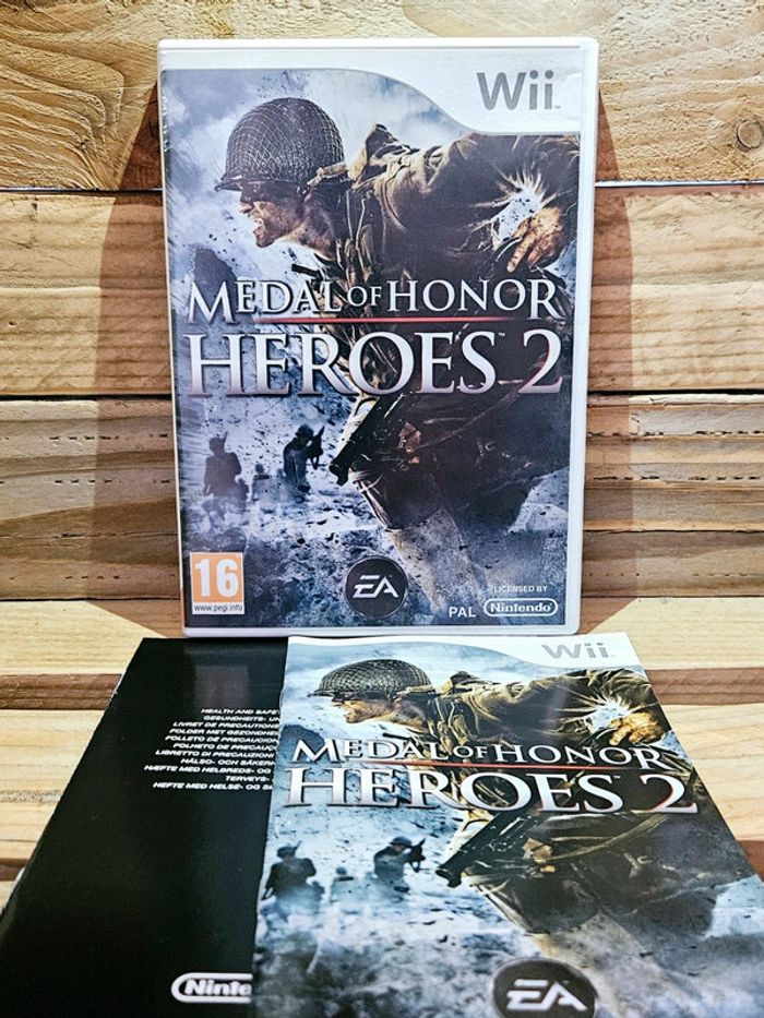 Nintendo Wii # Medal of honor Heroes 2 #