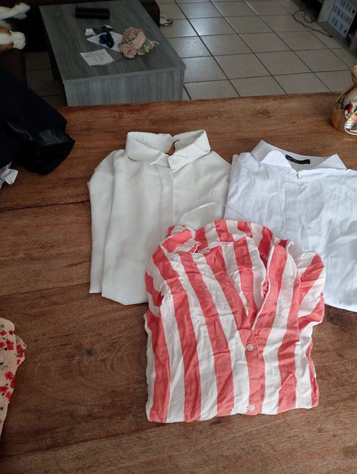 Lot de 3 chemises - Taille L - photo numéro 2