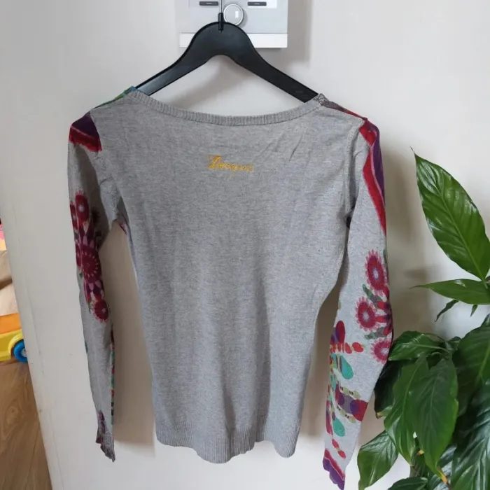 Pull fin Desigual taille S - photo numéro 5