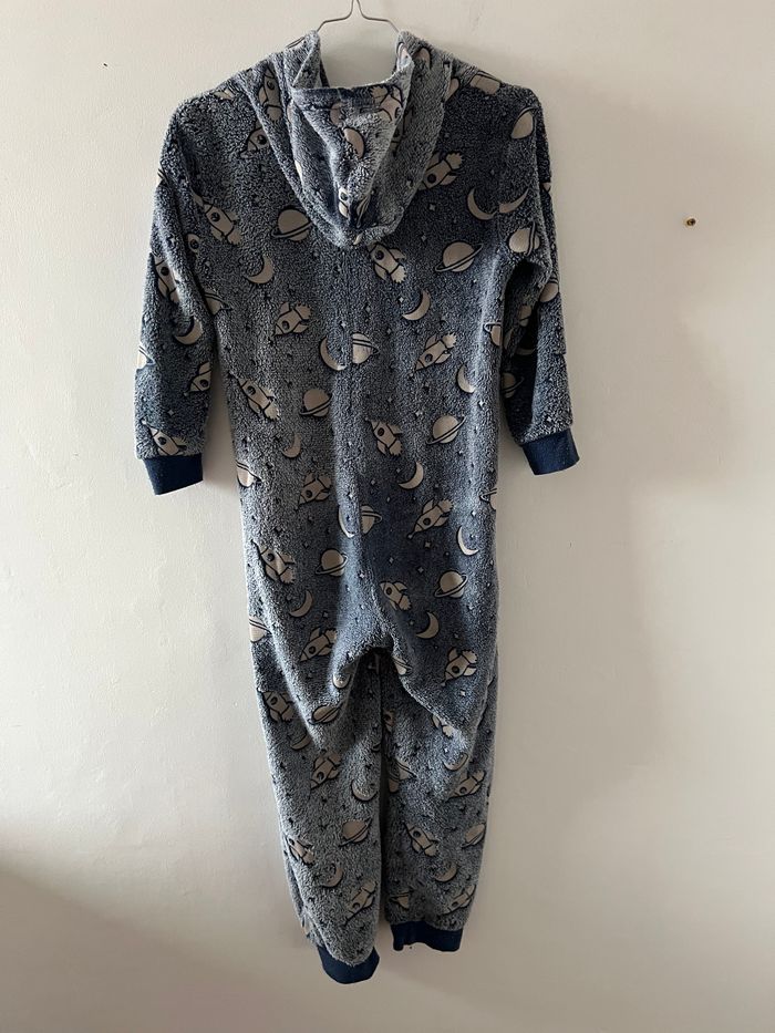 Pyjama combinaison bleu - photo numéro 5