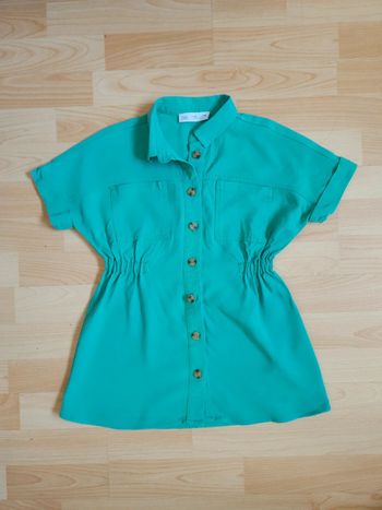Robe vert zara 5 ans