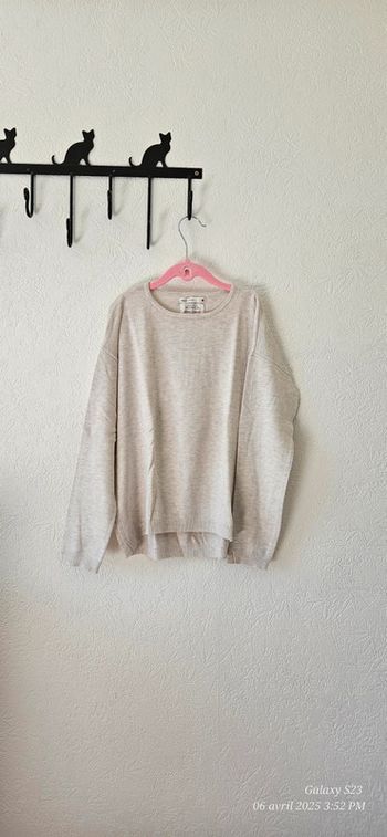Pull fin zara