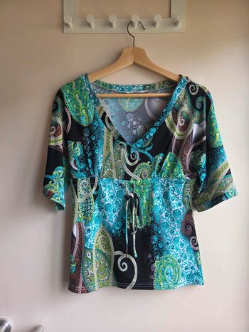 Blouse fluide imprimée xanaka - taille s
