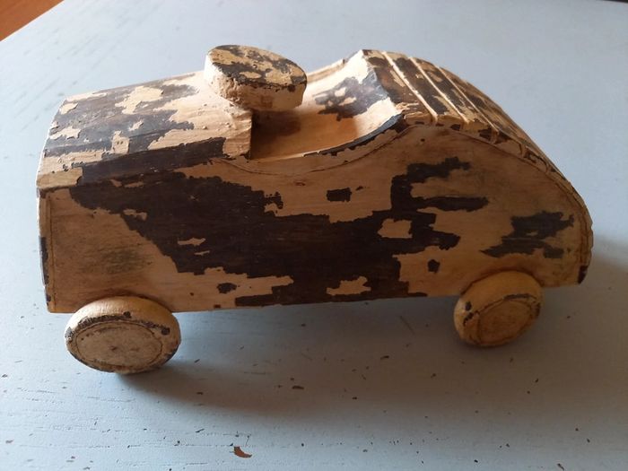 Voiture de course ,déco en bois - photo numéro 5