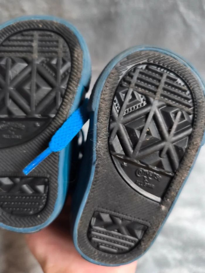 Basket converse bleu 18 - photo numéro 9