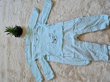 🌟Manor Baby - Lot de 2 pyjamas 1 pièce - Taille 9 mois