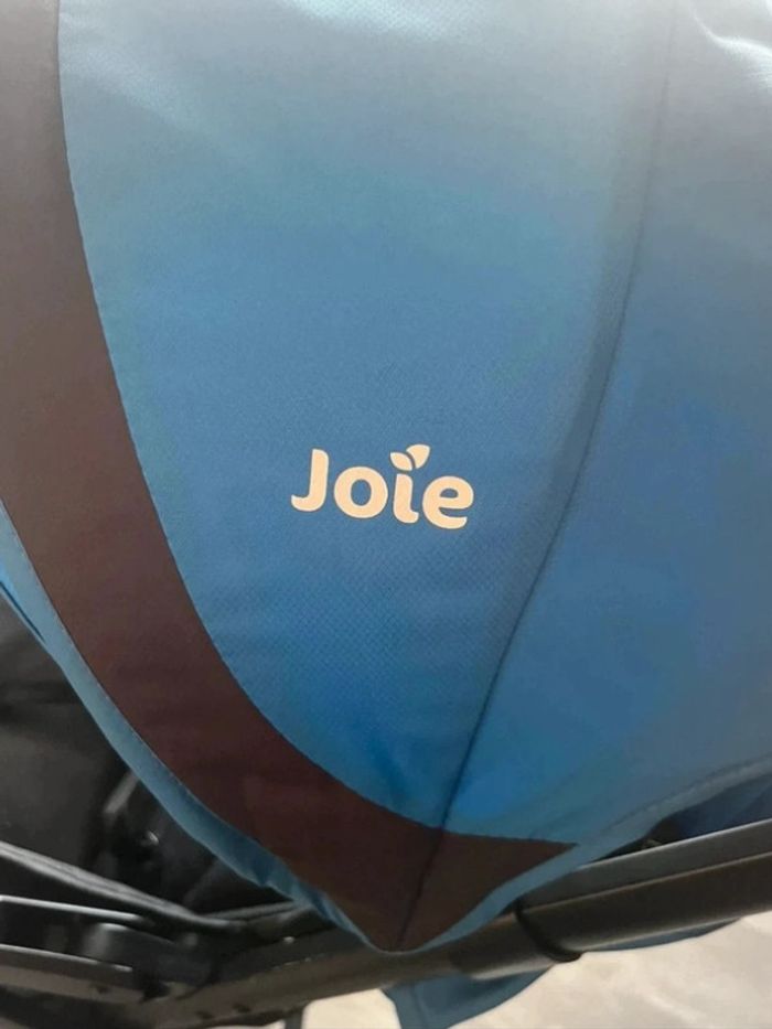 Poussette double joie bleu avec housse de pluie - photo numéro 13