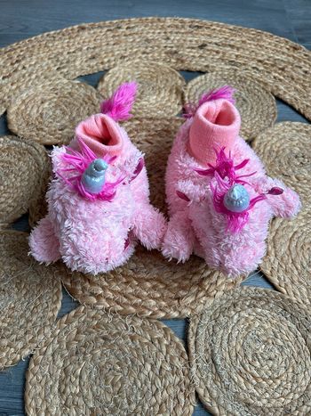 Chaussons licorne