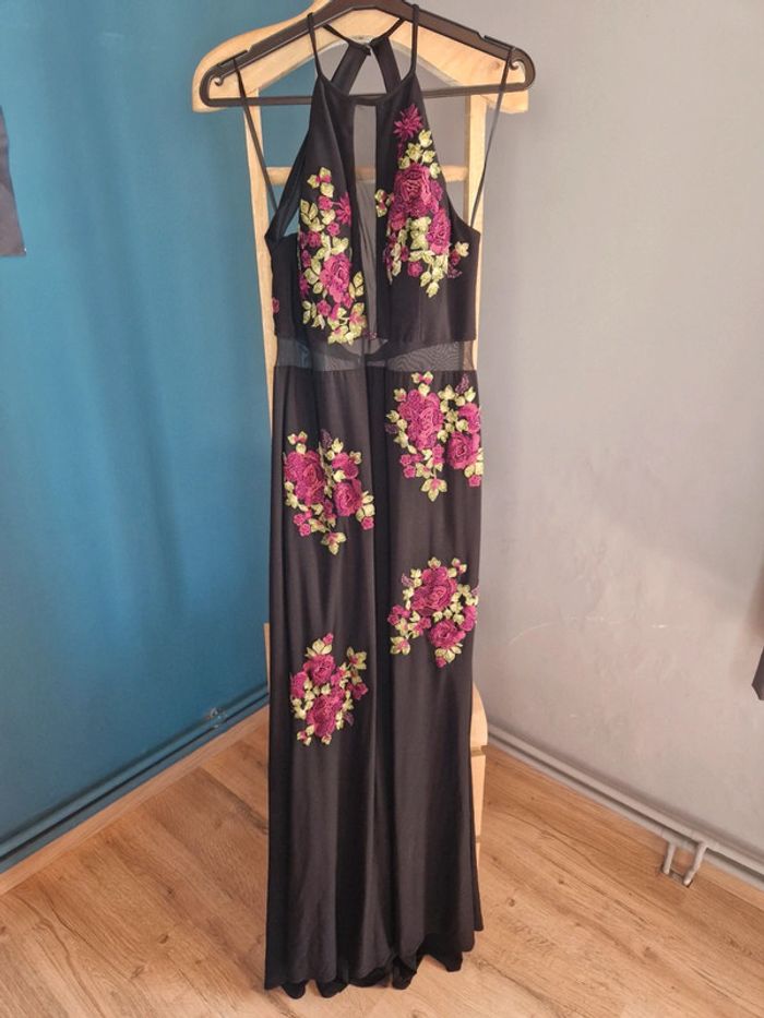 Robe de soirée 42 neuve + chale - photo numéro 2