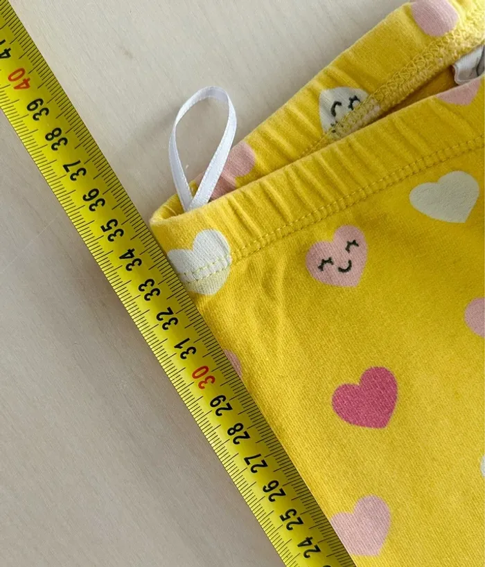 Lot de 2 leggings Fille 6-9 mois 74 cm - photo numéro 6