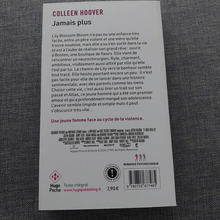 Livre jamais plus - photo numéro 2