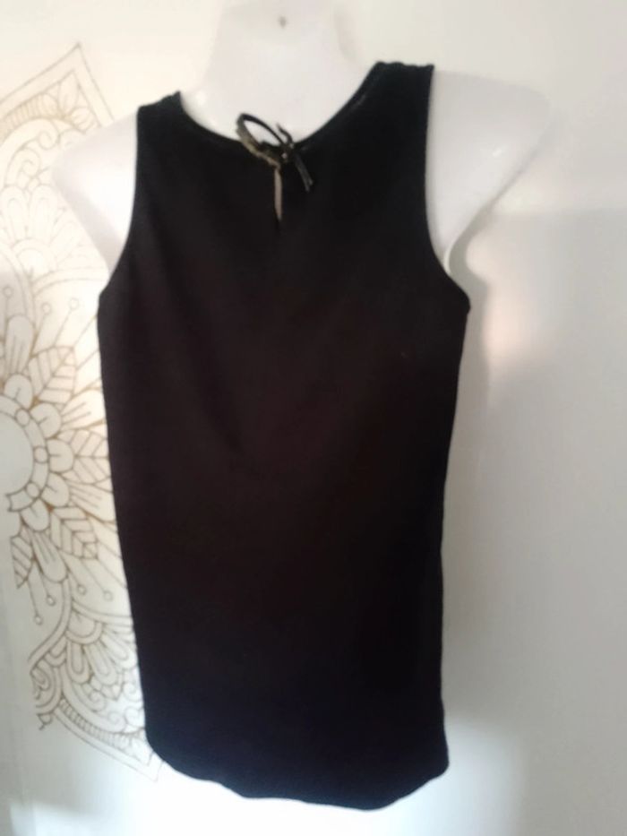 Top noir éléphant blanc taille xs coton - photo numéro 2