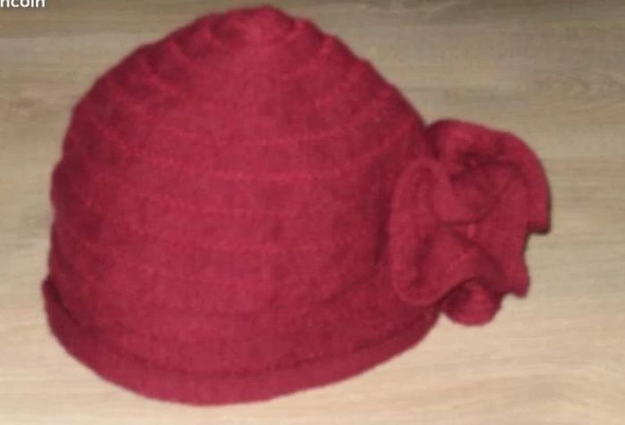 Bonnet rétro Willy's Paris bordeaux